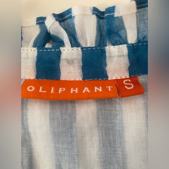 Tuckernuck Oliphant Yoke Dress in Playa Blue Size Small - Picture 8 of 12